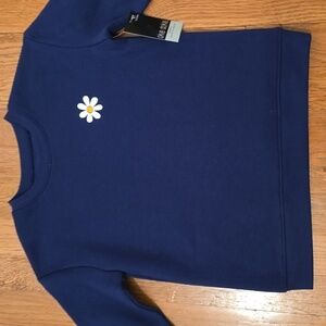 OKIE DOKIE BRAND TODDLER GIRLS BLUE LONG SLEEVE PULLOVER FLEECE SIZE 5T